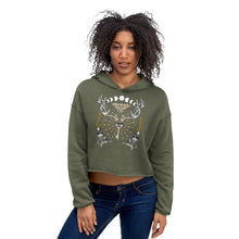 Load image into Gallery viewer, ANIMUS Collection-Crop Hoodie-ORB OF NIGHT
