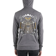 Load image into Gallery viewer, ANIMUS collection-Unisex zip hoodie-ORB OF NIGHT