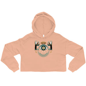 Secret Garden- Crop Hoodie