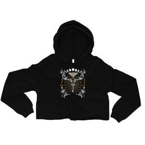 ANIMUS Collection-Crop Hoodie-ORB OF NIGHT